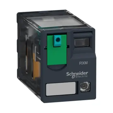 RXM3AB2BD miniature plug in relay 10A 3CO with LED 24V DC
