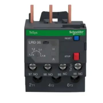Schneider Electric thermal overload relay, LRD06C 1-1.6A