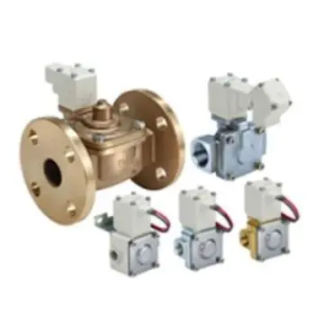 SMC pilot-operated 2-way solenoid valve, VXD262NA (water type)