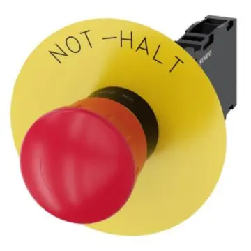 SIEMENS button, button 3SU1100-1HB20-1FH0