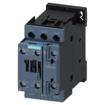 SIEMENS 3RT5/6 AC Contactor (AC Coil), 3RT6027-1AN20 AC220V 50/60HZ 32A 1NO/1NC 3RT60271AN20
