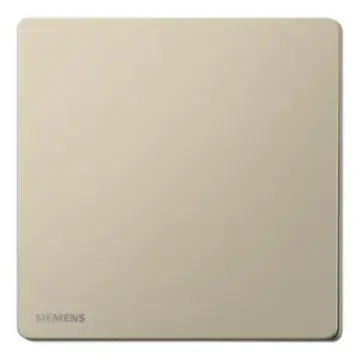 SIEMENS 16AX single-pole single-throw switch, 5TA31123NC04 Champagne Gold, Huichen Acus series.