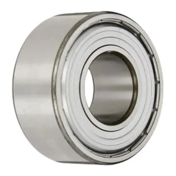SKF angular contact ball bearing, double row, iron cap seal, 3310 A-2Z