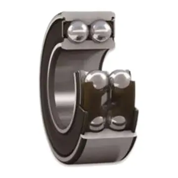 SKF angular contact ball bearing, double row, rubber cap seal, 3208 A-2RS1