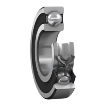 SKF deep groove ball bearing, rubber cap seal, large clearance, 6311-2RS1/C3