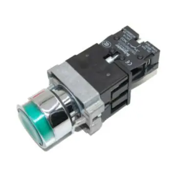Schneider XB2 illuminated push button, XB2BW33B1C 24VDC (ZB2BWB31C+ZB2BW33C)