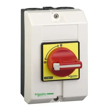 VCFXGE1 Empty enclosure TeSys Control red IP65 for VN12/VN20/V02-V2