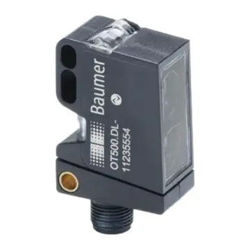 BAUMER background suppression diffuse reflection sensor, OT500.GL-GLGLJ.72F