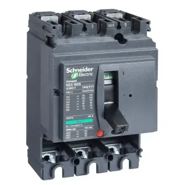 LV430391 Circuit breaker basic frame NSX160S 160A 3P