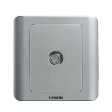 SIEMENS Single-channel TV jack (5-1000MHz), 5TG01151CC122