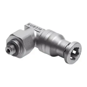 Festo Stainless Steel Straight-Through External Thread Fitting, CRQSL-M5-4, 162870