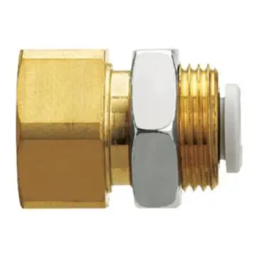 SMC through-panel straight-through, KQ2E12-03A internal thread panel mounter