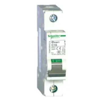 Schneider Electric Osmart Miniature Circuit Breaker 1P 1A Type C, OSMC65H1C1