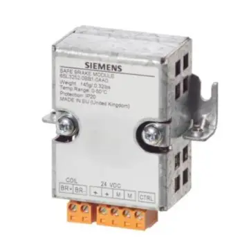 SIEMENS safety brake relay, 6SL3252-0BB01-0AA0