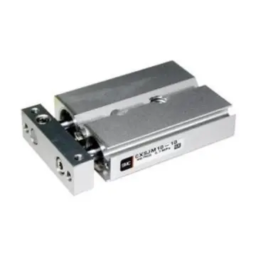SMC double cylinder, CXSJM10-75 sliding bearing type