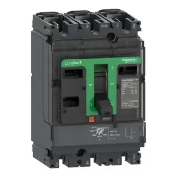 Schneider Electric NSX molded case circuit breaker, C16N3MA100 NSX160N 50kA AC 3P3D 100A MA