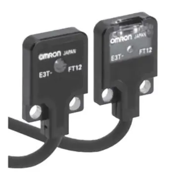OMRON E3T-FT12 2M ultra-miniature through-beam photoelectric sensor