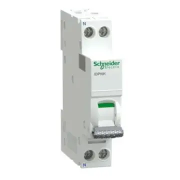 Schneider Electric miniature circuit breaker, Pro iDPNH C 10A 10KAA9DPNHC10, is a replacement for A9P28610.