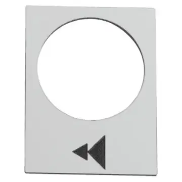 Schneider signage, ZB2BY4903