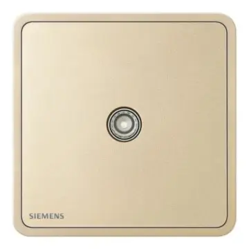 SIEMENS TV Socket 5UH11313NC03 Sun Gold Zita Series