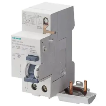 SIEMENS 5SM9 Electronic Residual Current Device (RCD), 5SM9325-0KK (AC 30MA 2P 63A), 5SM93250KK
