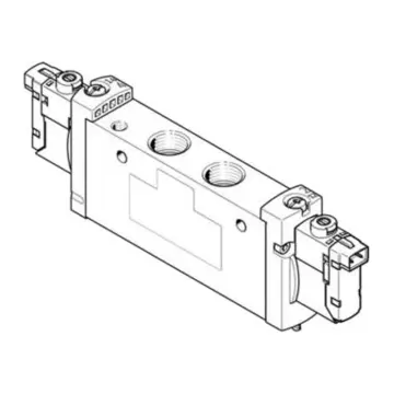Festo 2-position 3-way solenoid valve, VUVG-L18-T32C-AT-G14-1H2L-W1, 578822