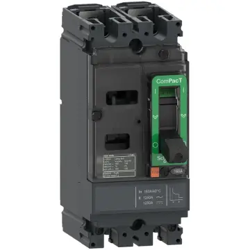 C10S2TM050 circuit breaker NSX100S AC/DC 70 kA at 415 VAC 2 poles 2d