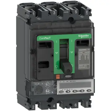 C10R36E100 Circuit breaker NSX100R 3P MicroLogic 6.2E trip unit 100A