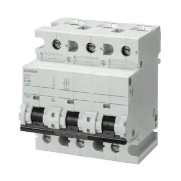 SIEMENS 5SP4 heavy-duty miniature circuit breaker, 5SP4 3P C80 5SP43807