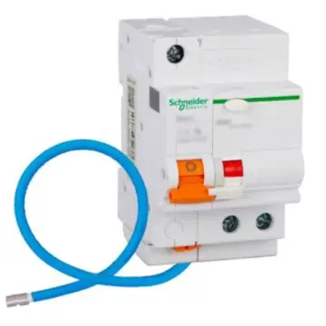 Schneider Electric EA9R residual current circuit breaker 1P+N C16A/30mA/Class A, EA9RN1C1630CA
