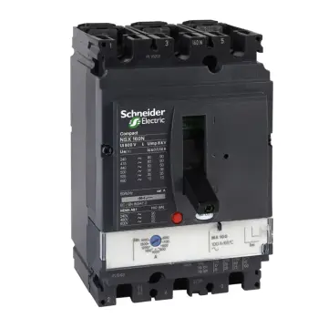 LV430832 Circuit breaker NSX160N 50kA/415VAC MA trip unit 150A 3p 3d