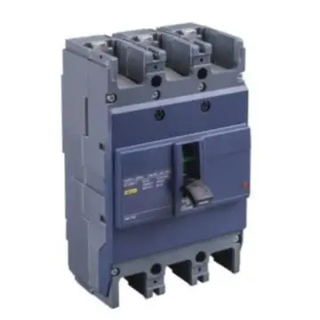 Schneider Electric molded case circuit breaker, EZD160E3125N, fixed 3-pole.