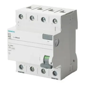 SIEMENS 5SV4 residual current circuit breaker, 5SV4344-0 5SV43440