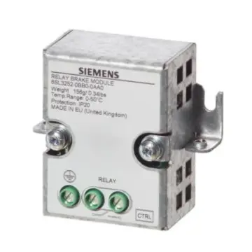 SIEMENS holding brake relay, 6SL3252-0BB00-0AA0