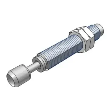SMC coolant-resistant hydraulic shock absorber, RBLC1411 with cap.