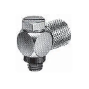 SMC miniature pipe fittings, M-5HLH-6 M-5HLH hose elbows