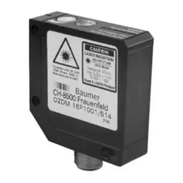 BAUMER intensity difference detection diffuse reflectance sensor, OZDM 16P1001/S14
