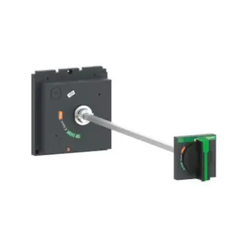 Schneider Electric NSX Rotary Handle (New), LV432598T NSX400/630, Extended Rotary Handle in Black, Shaft Length 209-600mm, IP55