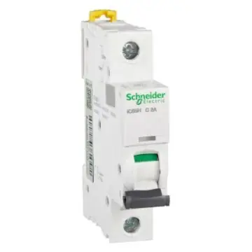 Schneider Electric miniature circuit breaker iC65H(A9) 1P 2A Type C, A9F28102