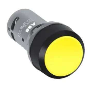 ABB CP series flat-top push button, CP2-10Y-11 62000044