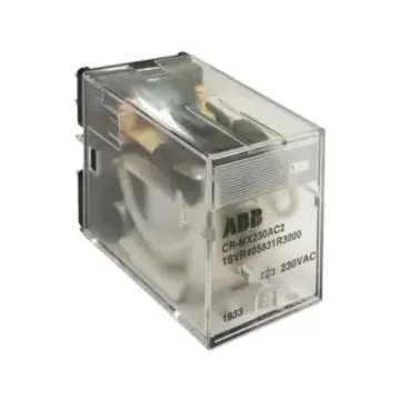 ABB CR-MX Plug-in Intermediate Relay (without test button), 10229063 CR-MX024DC2