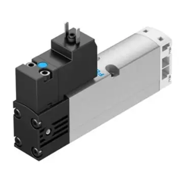 Festo 2-position 5-way solenoid valve, VSVA-B-M52-MH-A2-1C1, 546703 plate valve, single solenoid control.