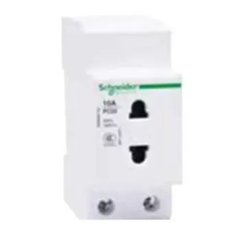 Schneider Electric DIN Rail Socket 2P 10A, A9A06110