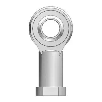 SKF rod end bearing, left-hand thread, female thread, SILKAC 12 M