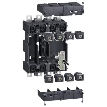 LV429267 plug in base ComPact NSX100/160/250 front/rear connected