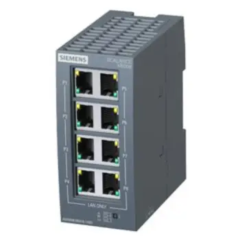 SIEMENS Ethernet Switch, 6GK5008-0BA10-1AB2