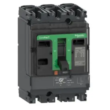 Schneider Electric NSX molded case circuit breaker, C10H3MA013 NSX100H 70kA AC 3P3D 12.5A MA