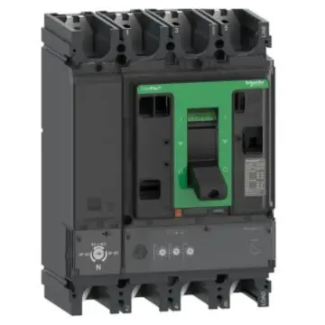 Schneider Electric NSX molded case circuit breaker, C63F42D630 NSX630F 36kA AC 4P4D 630A 2.3