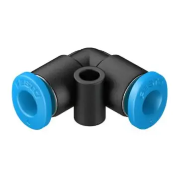 Festo Miniature Quick-Connect Elbow Fitting, QSML-4, 153344