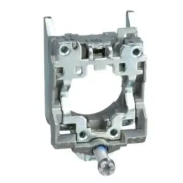 Schneider Electric contact base, ZB4BZ009 EB4 base, for mounting electrical contacts and indicator lights.